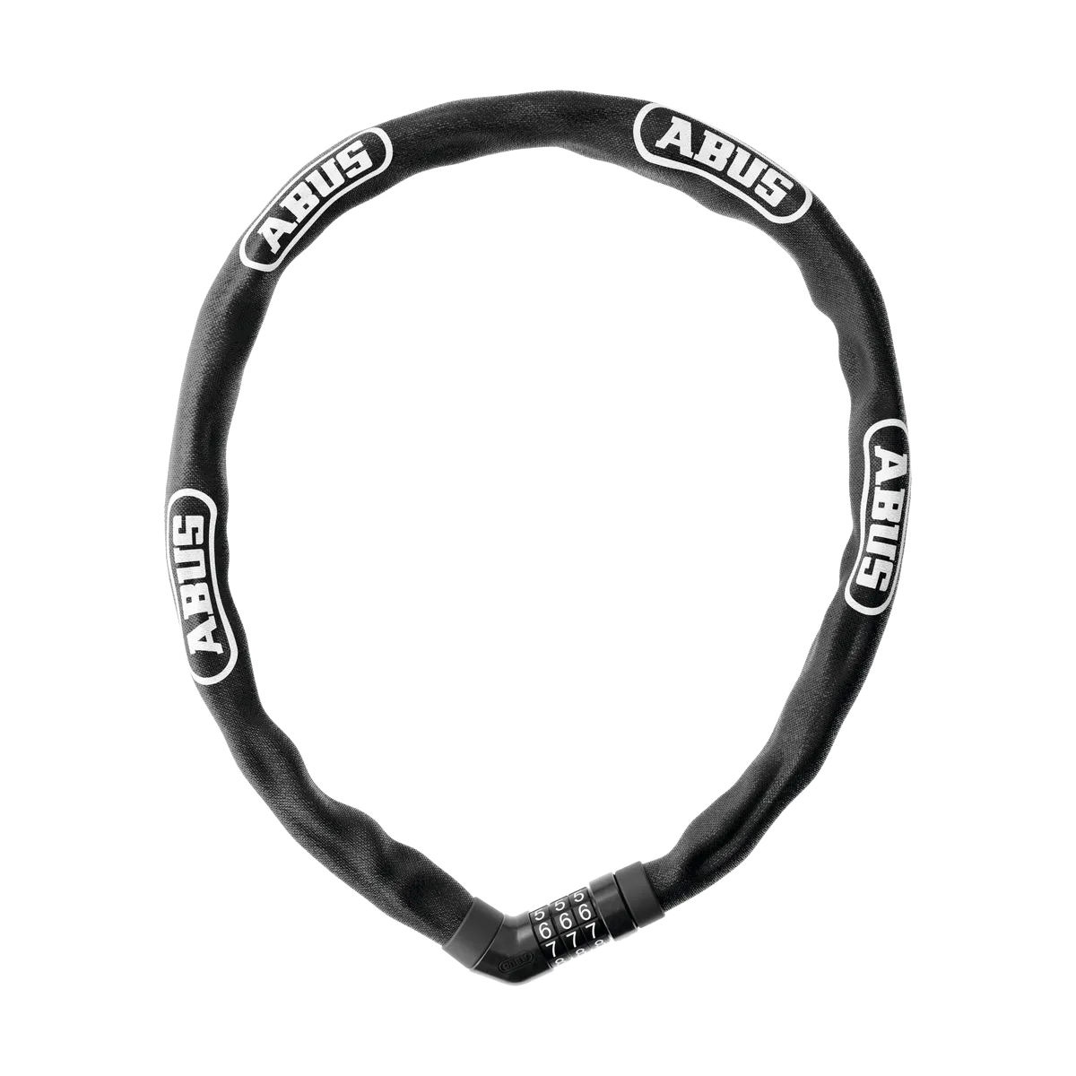 ABUS Steel-O-Chain 4804C – Kättinglås med kod, 75 cm, Svart