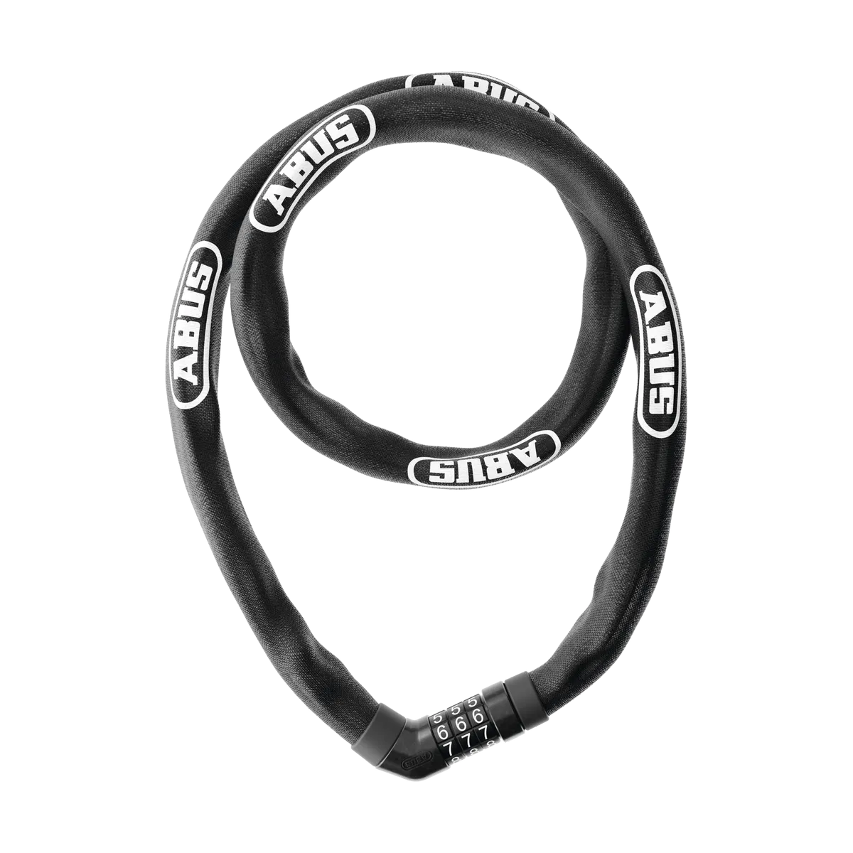 ABUS Steel-O-Chain 4804C – Kättinglås med kod, 110 cm, Svart
