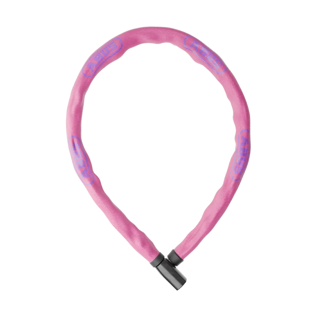 ABUS Steel-O-Chain 4804K – Kättinglås, 75 cm, Rosa