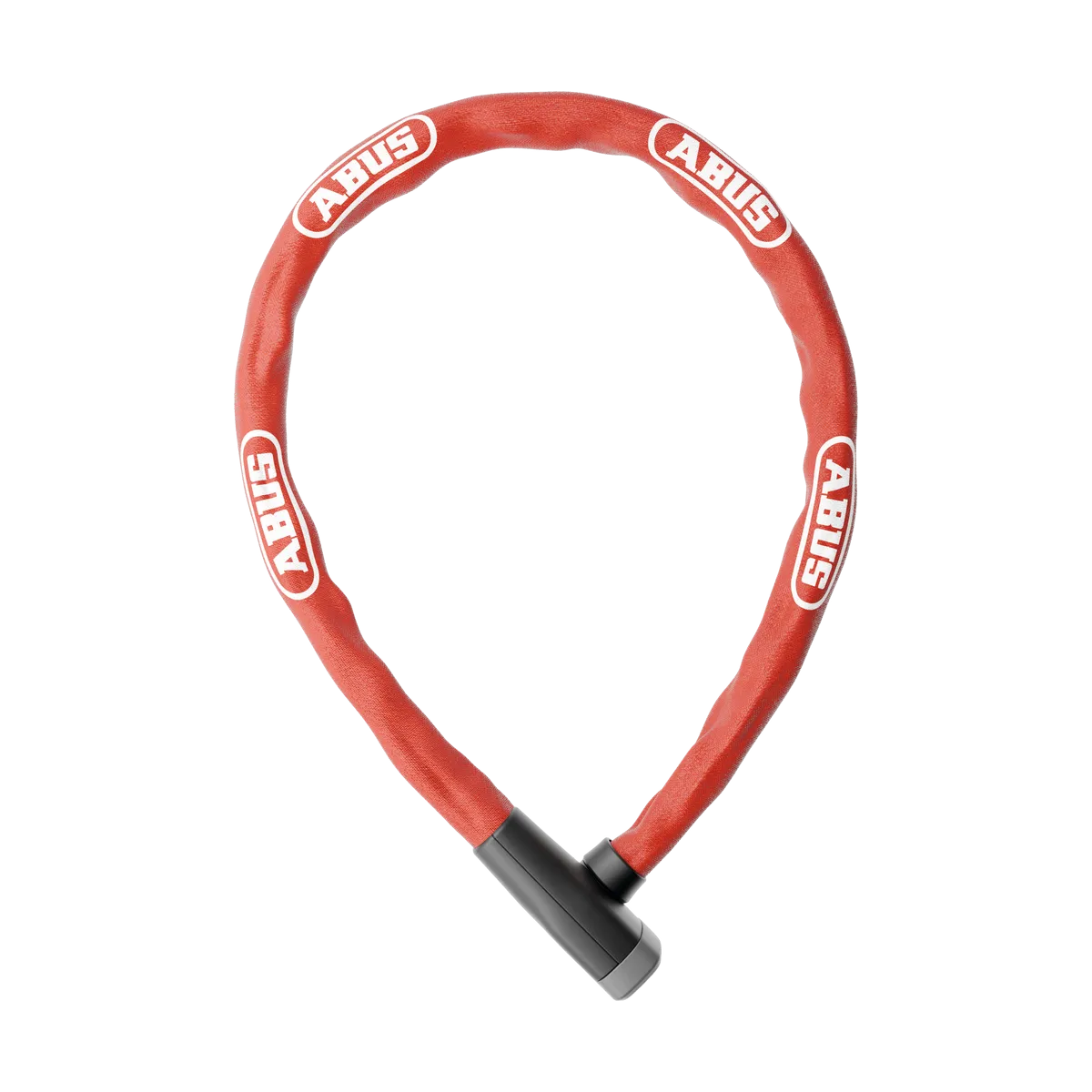 ABUS Steel-O-Chain 5805K – Kättinglås, 75 cm, Röd