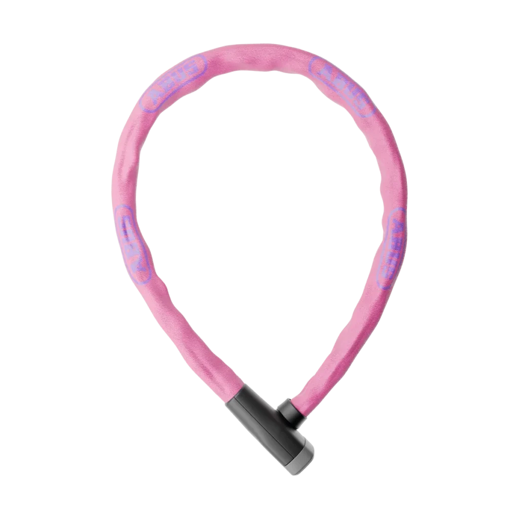 ABUS Steel-O-Chain 5805K – Kättinglås, 75 cm, Rosa