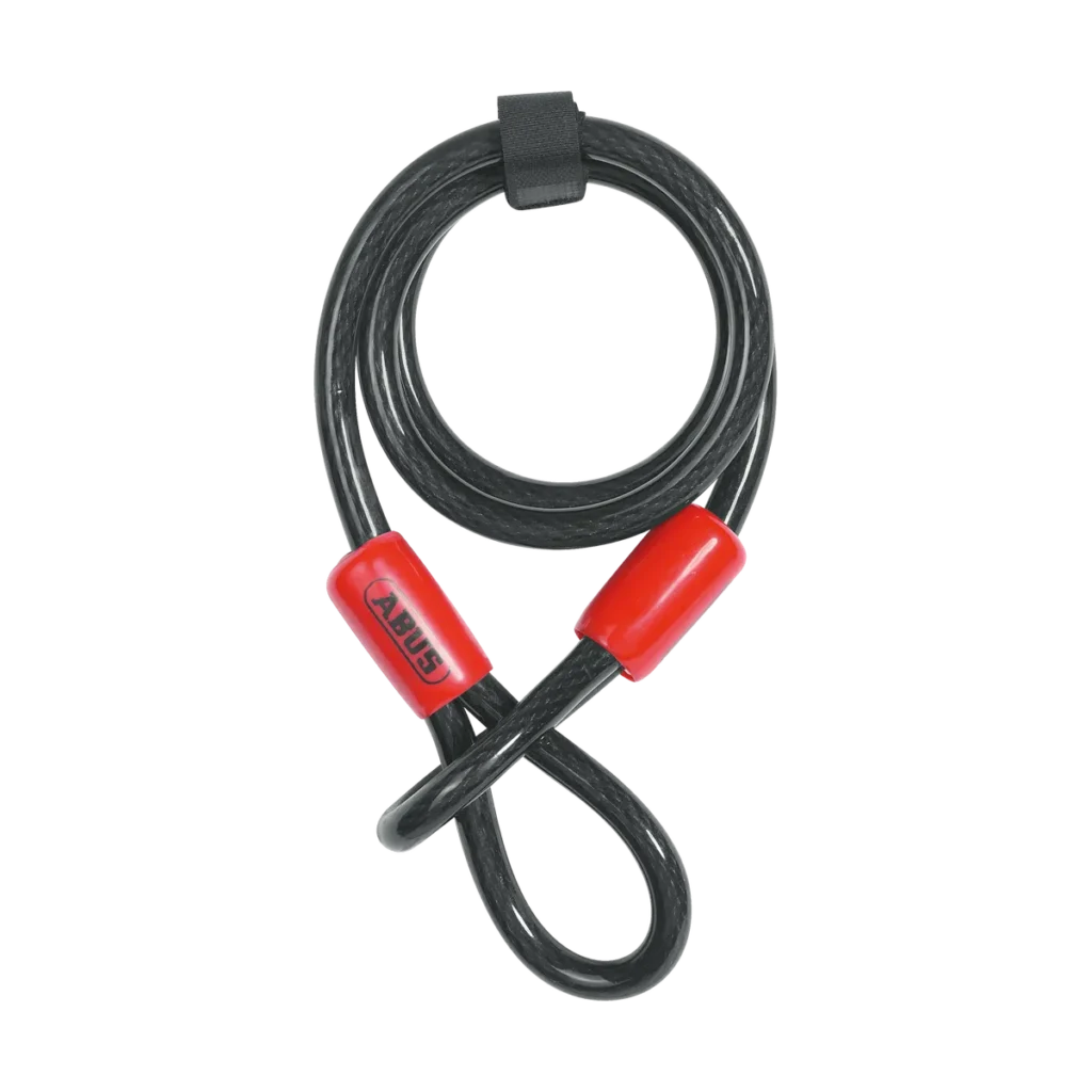 ABUS Cobra 12/120 – Låsvajer med öglor 12 mm, 120 cm