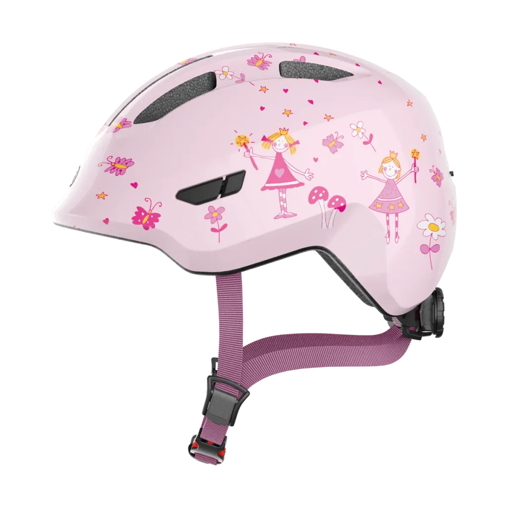 ABUS Smiley 3.0 – Barnhjälm, Rose Princess