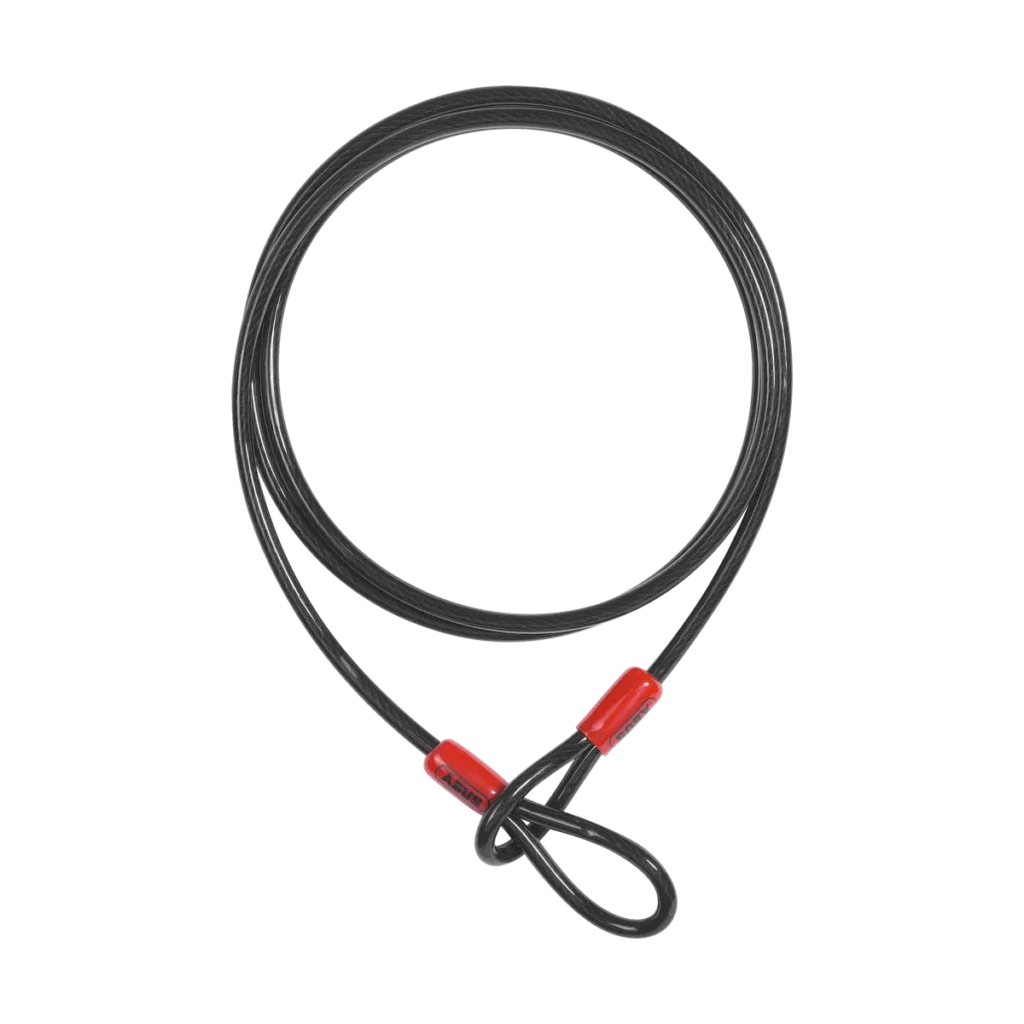 ABUS Cobra 8/200 – Låsvajer med öglor 8 mm, 200 cm