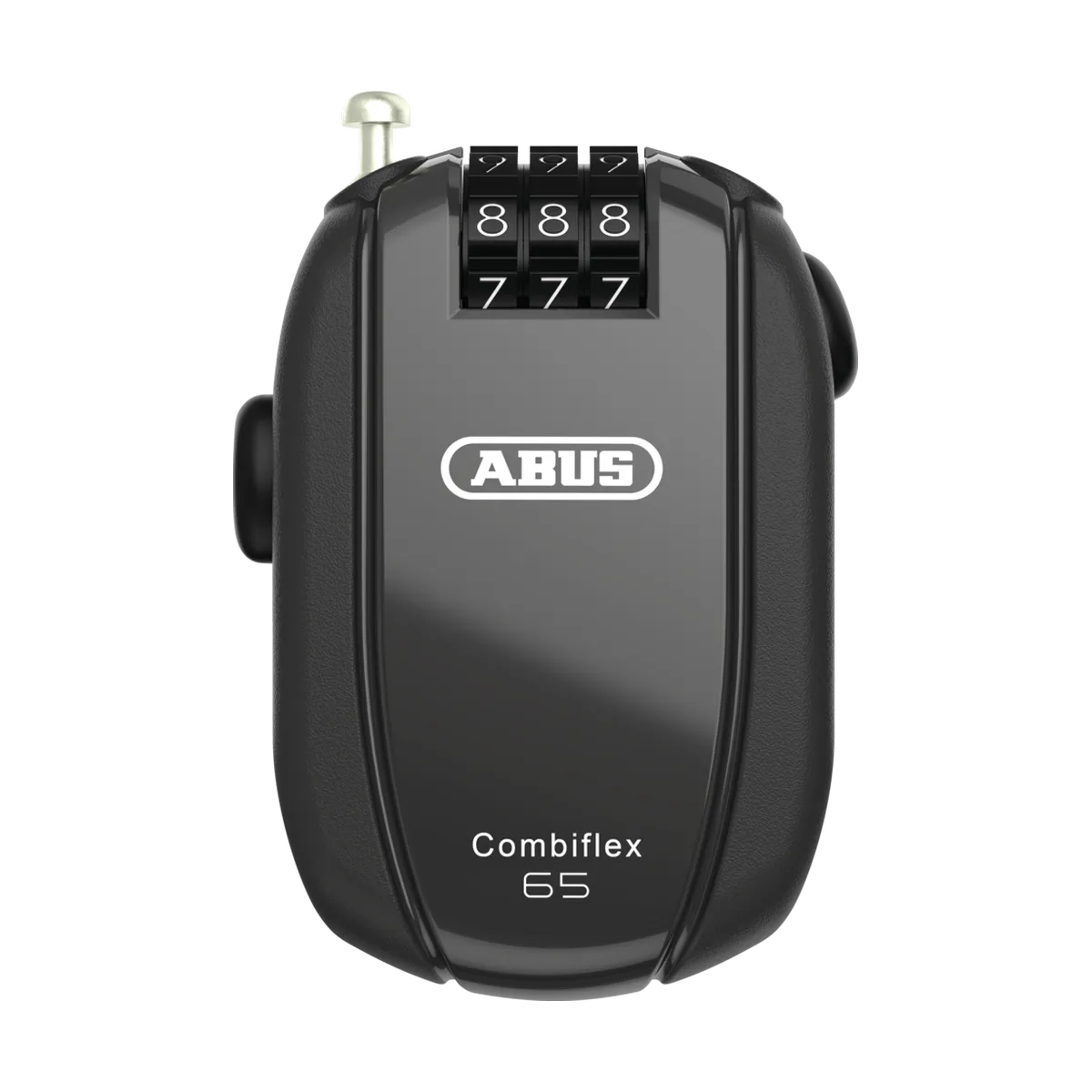 ABUS Combiflex StopOver – Kabellås med kod, 65 cm, Svart