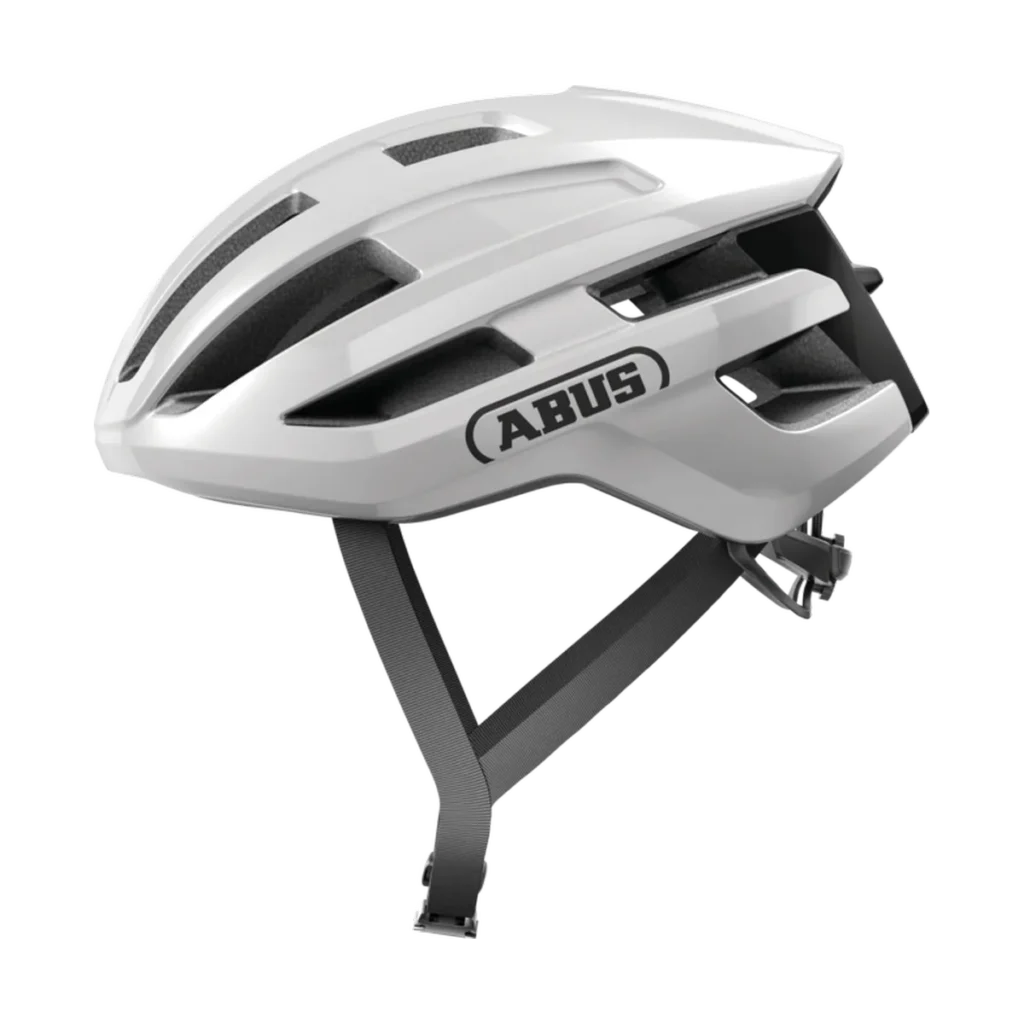 abus powerdome shiny white