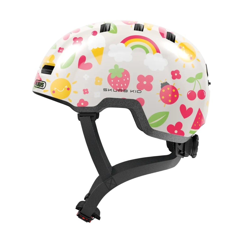 ABUS Skurb Kid – Barnhjälm, Cream Summer