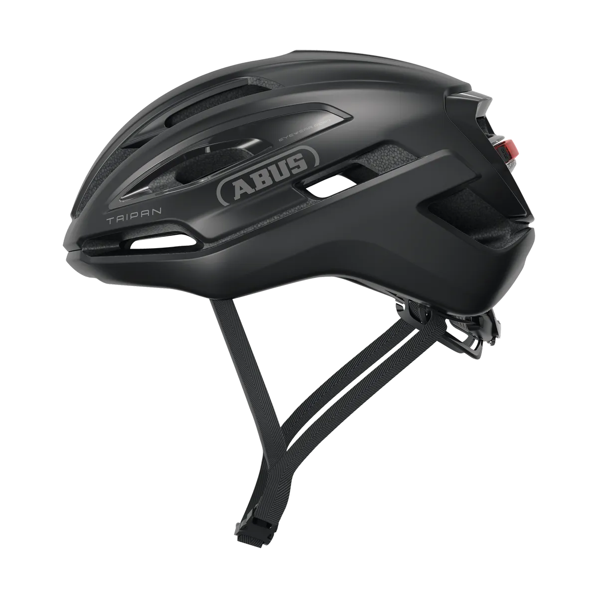 ABUS Taipan LED – Gravelhjälm, Velvet Black