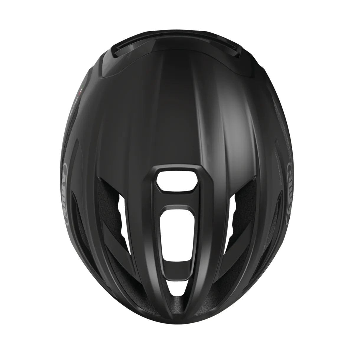 ABUS Taipan – Gravelhjälm, Velvet Black ovanifrån