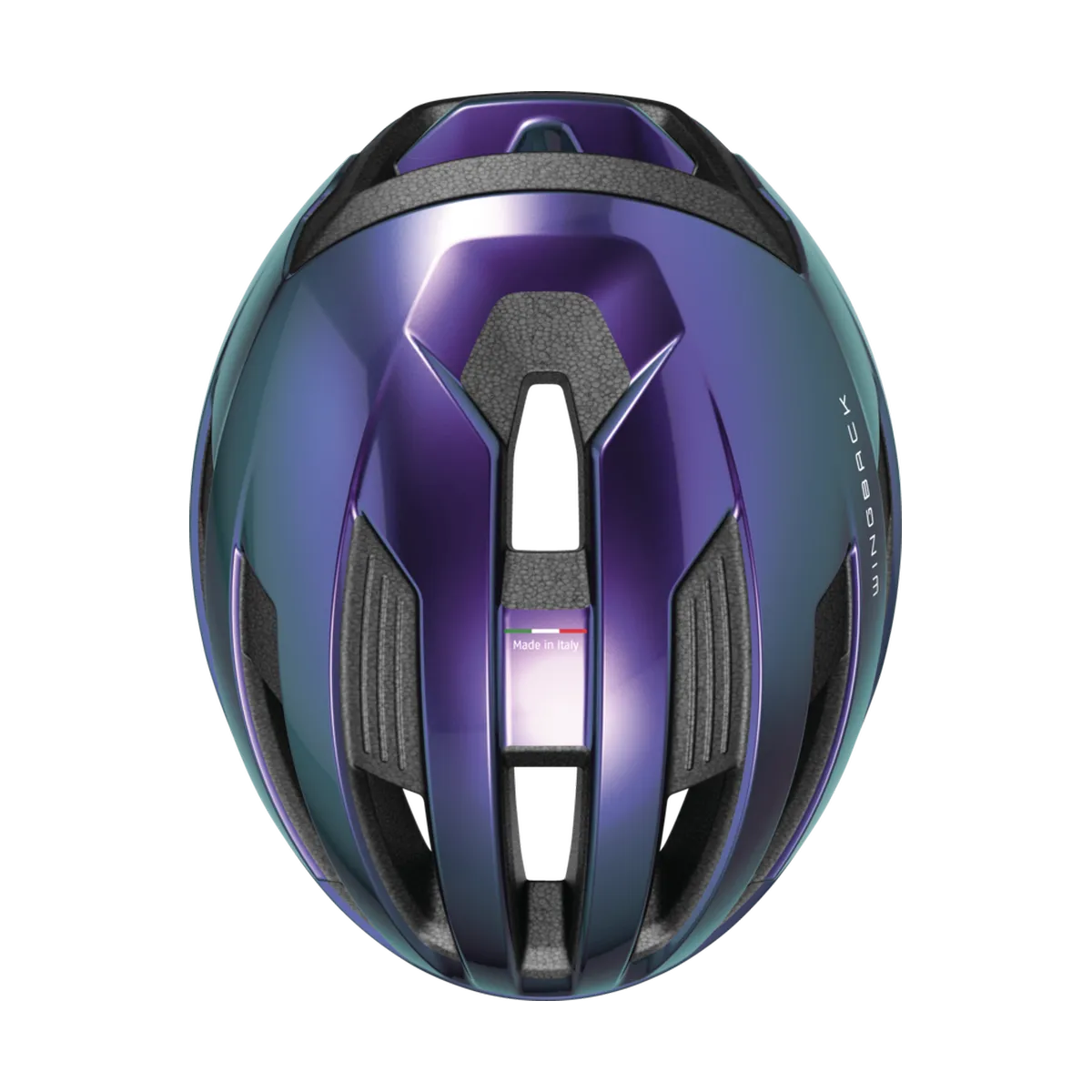 ABUS WingBack – Cykelhjälm, Flip Flop Purple ovanifrån