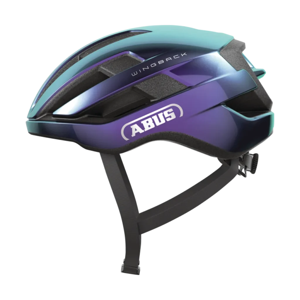 ABUS WingBack – Cykelhjälm, Flip Flop Purple