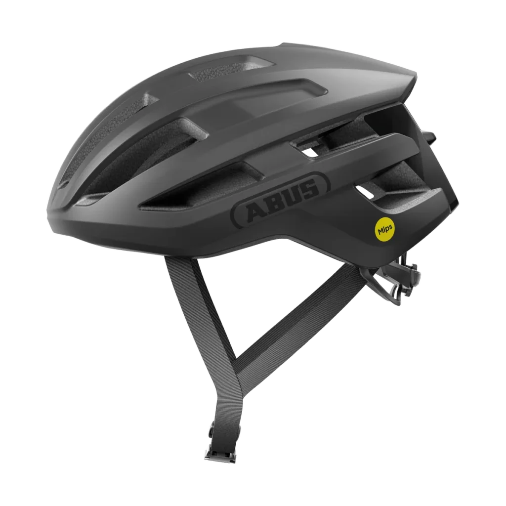 ABUS PowerDome Mips – Landsvägshjälm Velvet Black