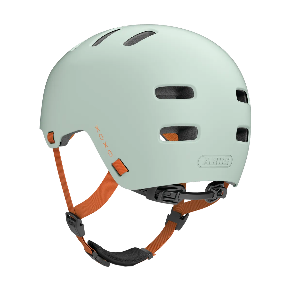 ABUS XOXO – Cykelhjälm, Mint Green snett bakifrån